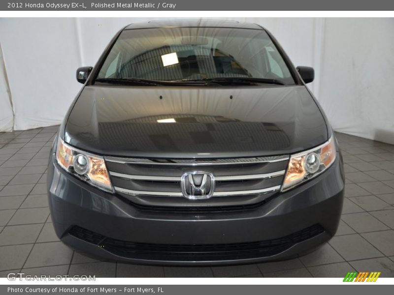 Polished Metal Metallic / Gray 2012 Honda Odyssey EX-L