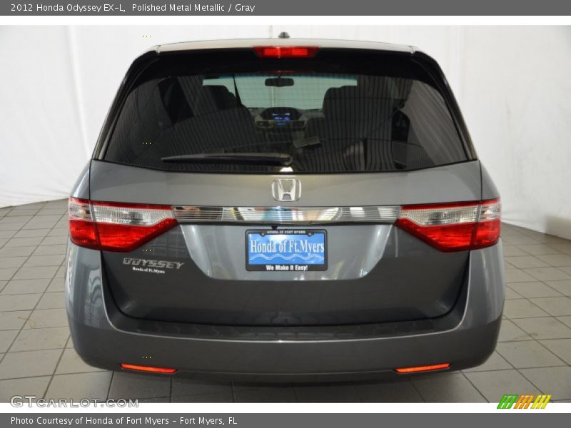 Polished Metal Metallic / Gray 2012 Honda Odyssey EX-L