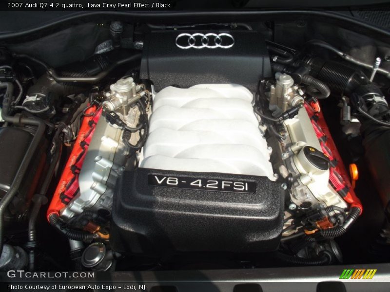 Lava Gray Pearl Effect / Black 2007 Audi Q7 4.2 quattro