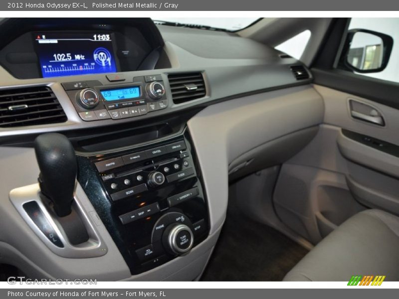 Polished Metal Metallic / Gray 2012 Honda Odyssey EX-L