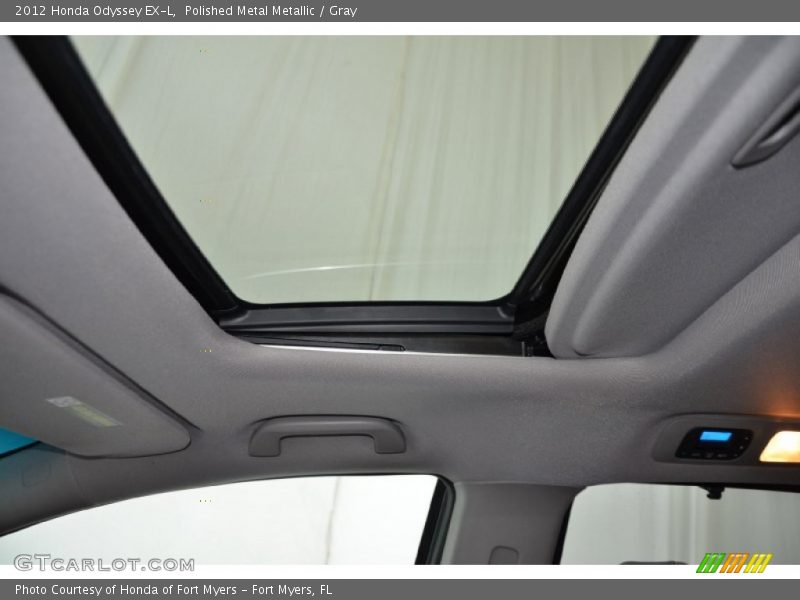Polished Metal Metallic / Gray 2012 Honda Odyssey EX-L