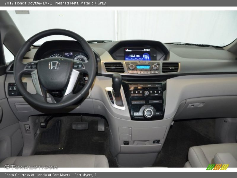 Polished Metal Metallic / Gray 2012 Honda Odyssey EX-L