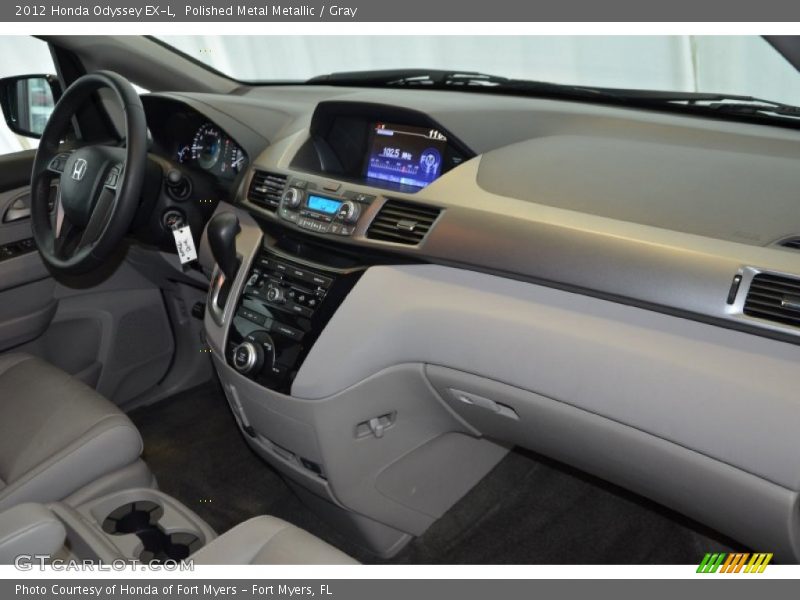 Polished Metal Metallic / Gray 2012 Honda Odyssey EX-L