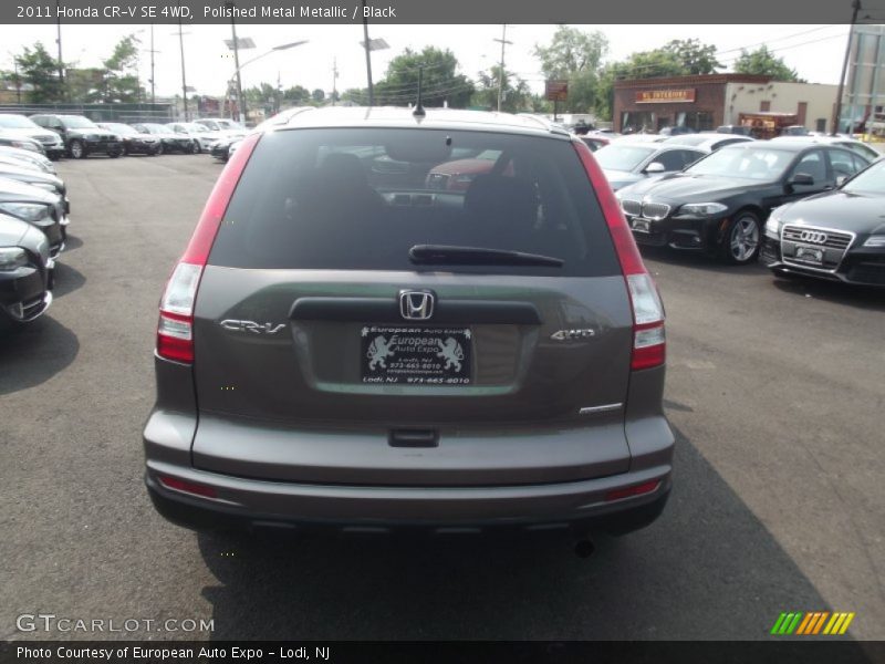 Polished Metal Metallic / Black 2011 Honda CR-V SE 4WD