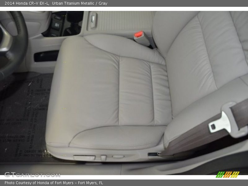 Urban Titanium Metallic / Gray 2014 Honda CR-V EX-L