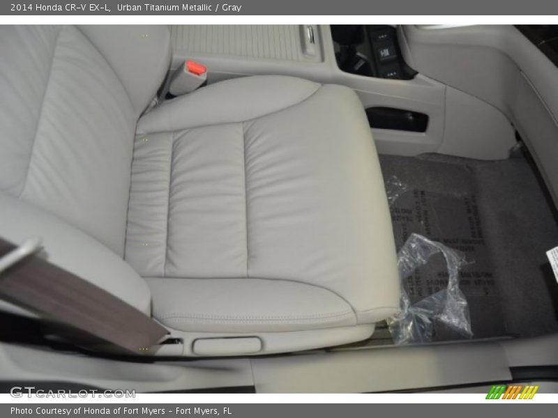 Urban Titanium Metallic / Gray 2014 Honda CR-V EX-L