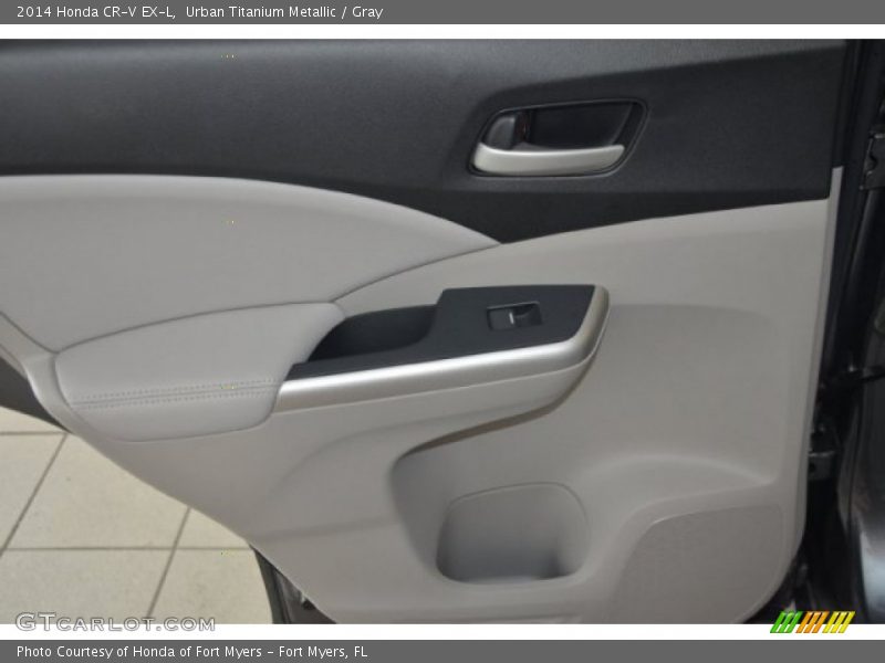 Urban Titanium Metallic / Gray 2014 Honda CR-V EX-L