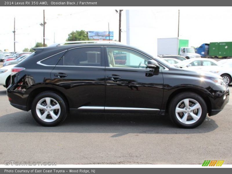 Obsidian Black / Parchment 2014 Lexus RX 350 AWD