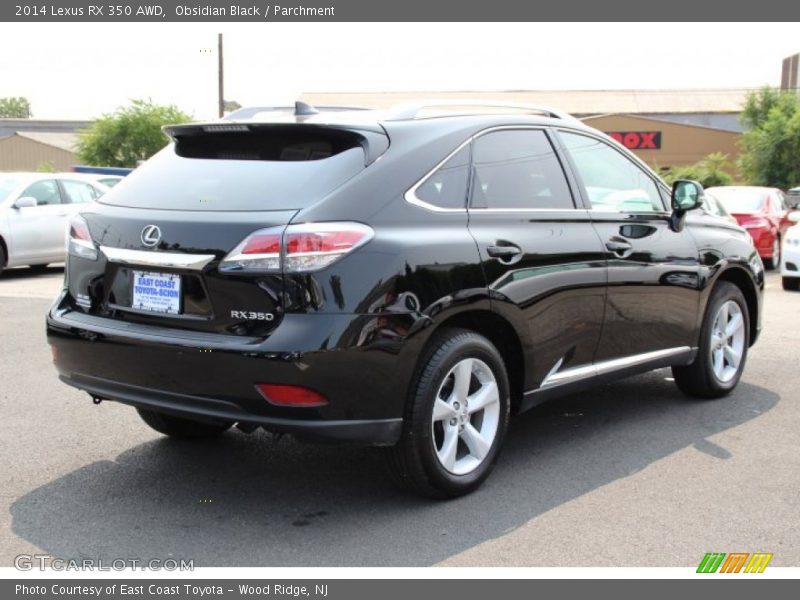 Obsidian Black / Parchment 2014 Lexus RX 350 AWD