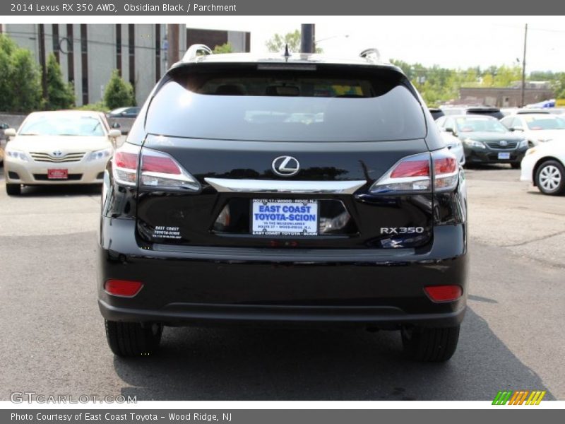 Obsidian Black / Parchment 2014 Lexus RX 350 AWD