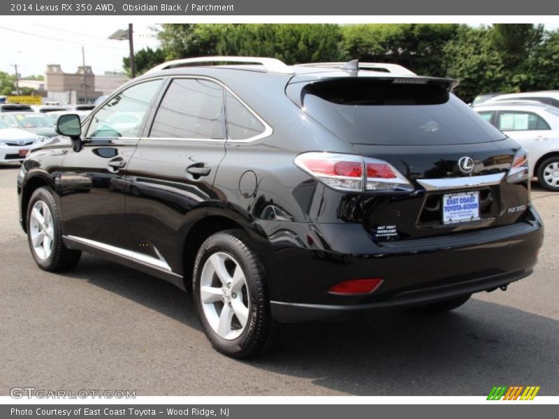 Obsidian Black / Parchment 2014 Lexus RX 350 AWD