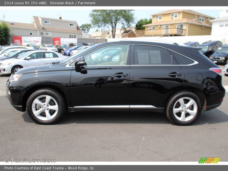 Obsidian Black / Parchment 2014 Lexus RX 350 AWD