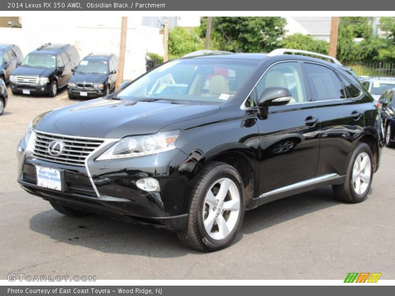 Obsidian Black / Parchment 2014 Lexus RX 350 AWD