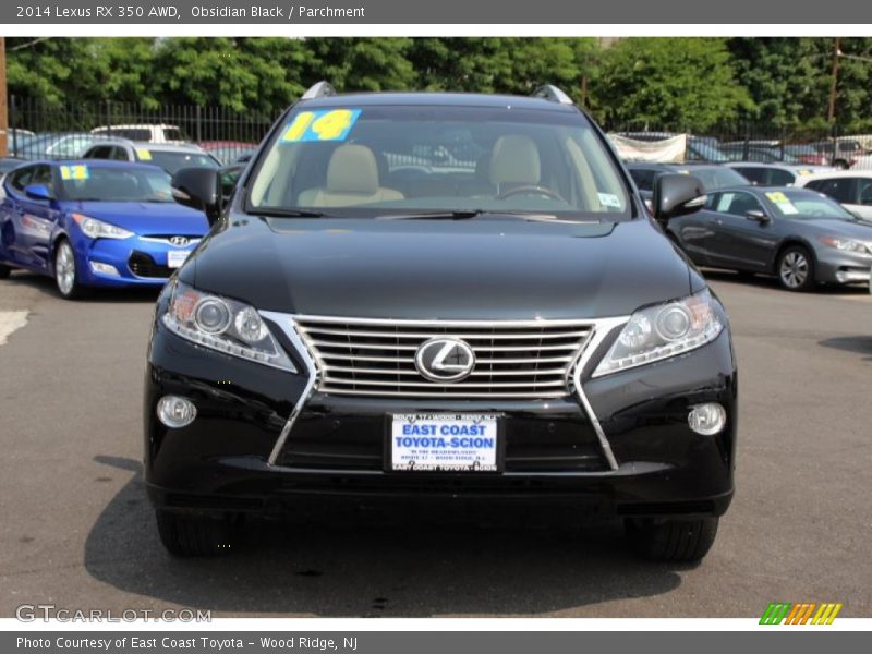 Obsidian Black / Parchment 2014 Lexus RX 350 AWD