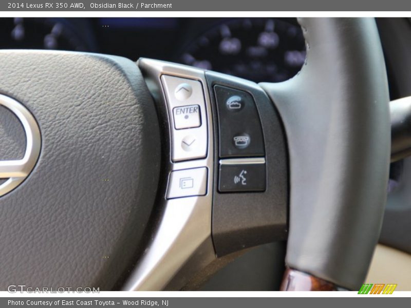 Obsidian Black / Parchment 2014 Lexus RX 350 AWD