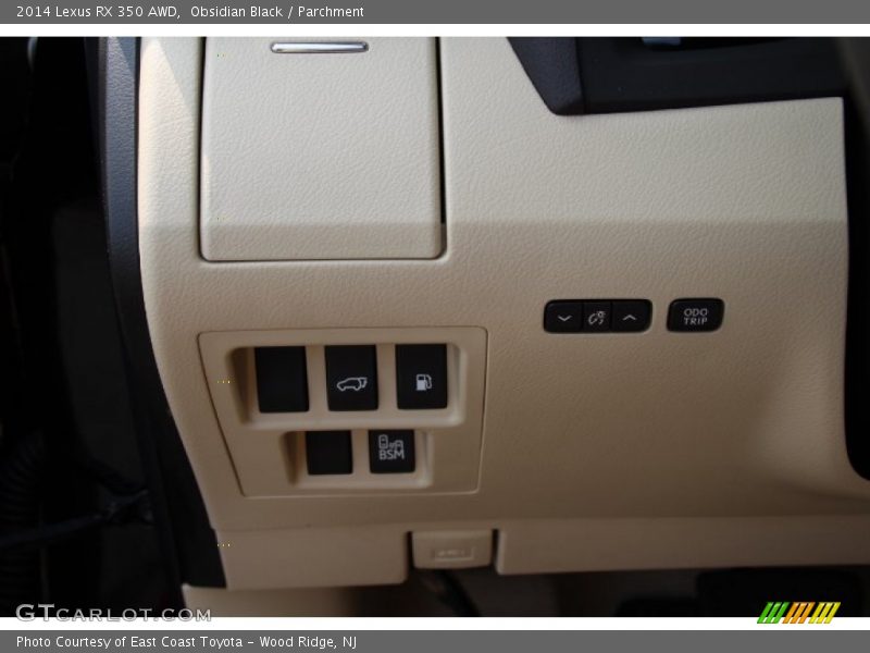 Obsidian Black / Parchment 2014 Lexus RX 350 AWD