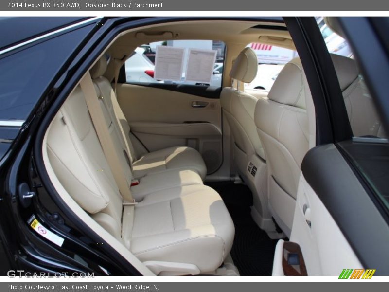 Obsidian Black / Parchment 2014 Lexus RX 350 AWD