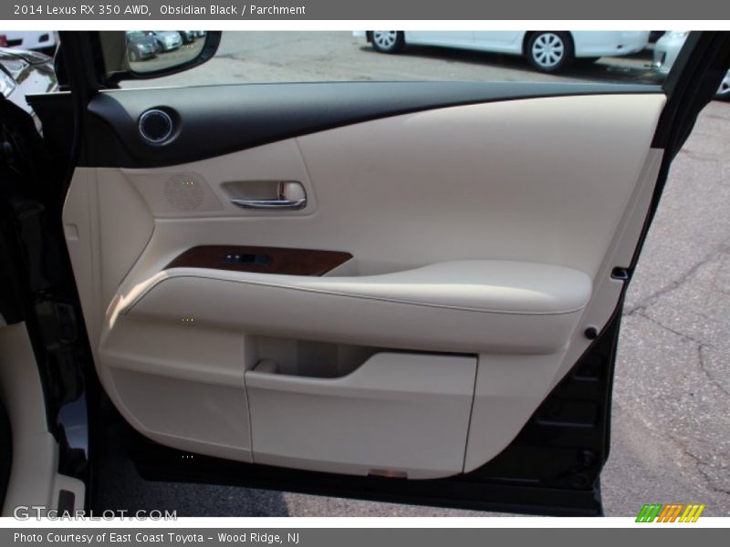 Obsidian Black / Parchment 2014 Lexus RX 350 AWD