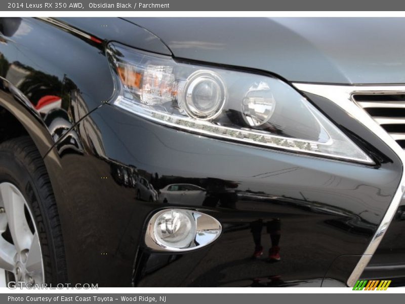 Obsidian Black / Parchment 2014 Lexus RX 350 AWD