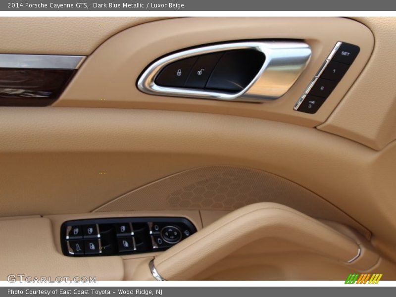 Dark Blue Metallic / Luxor Beige 2014 Porsche Cayenne GTS