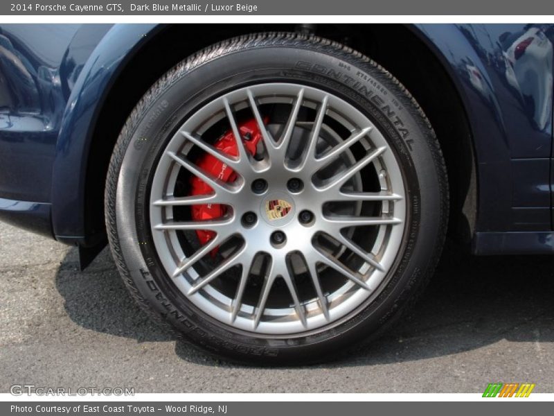 Dark Blue Metallic / Luxor Beige 2014 Porsche Cayenne GTS