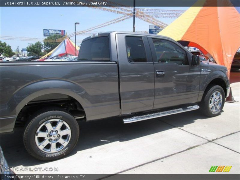 Sterling Grey / Steel Grey 2014 Ford F150 XLT SuperCab