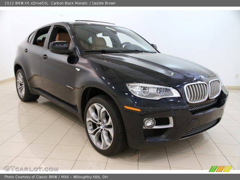 Front 3/4 View of 2013 X6 xDrive50i