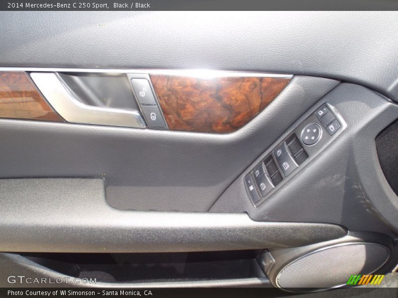 Black / Black 2014 Mercedes-Benz C 250 Sport