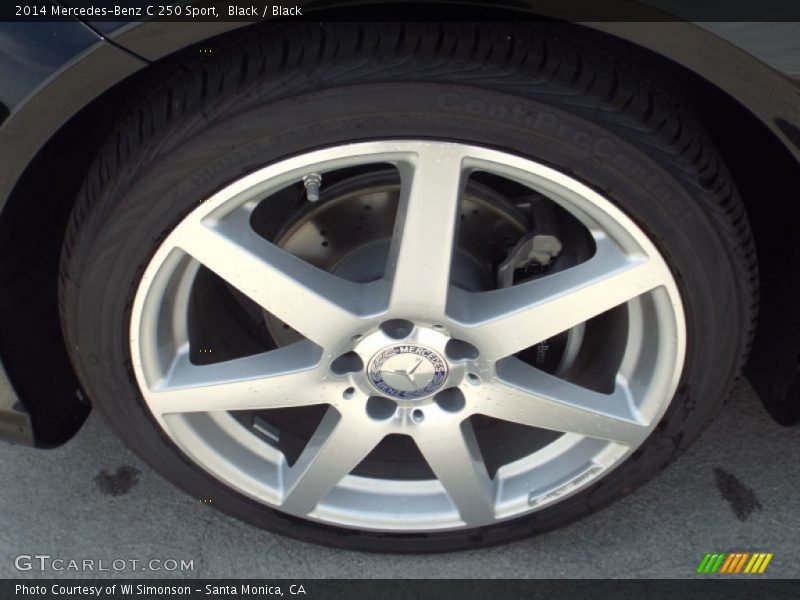 Black / Black 2014 Mercedes-Benz C 250 Sport