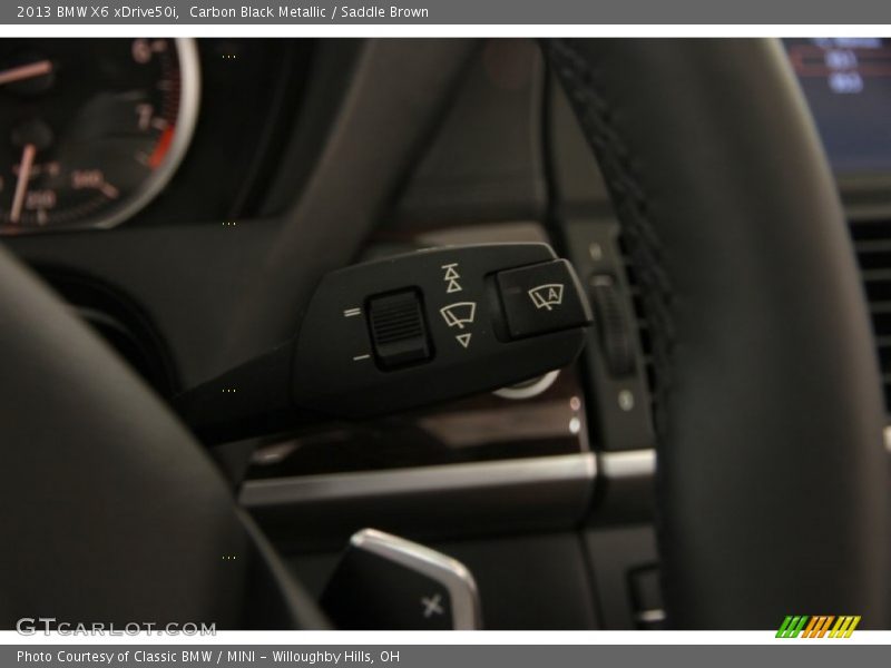 Controls of 2013 X6 xDrive50i