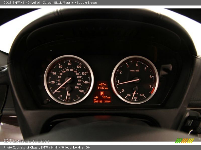  2013 X6 xDrive50i xDrive50i Gauges