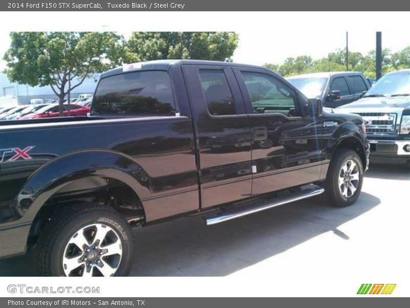 Tuxedo Black / Steel Grey 2014 Ford F150 STX SuperCab