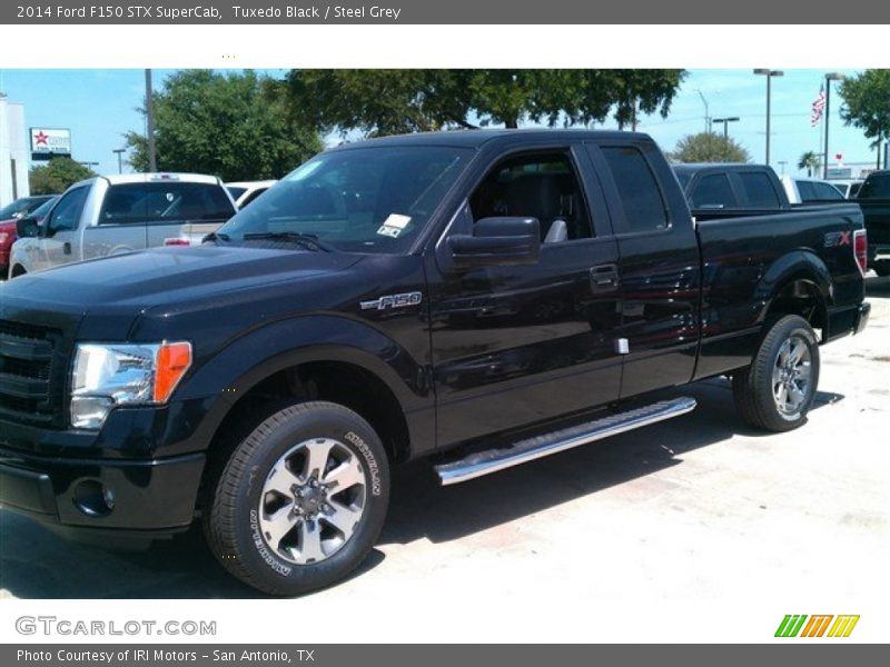 Tuxedo Black / Steel Grey 2014 Ford F150 STX SuperCab