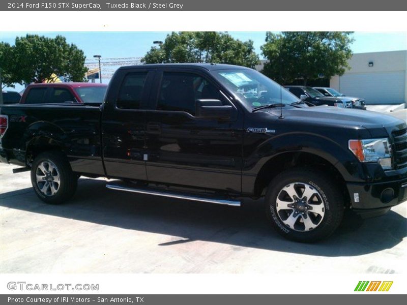 Tuxedo Black / Steel Grey 2014 Ford F150 STX SuperCab