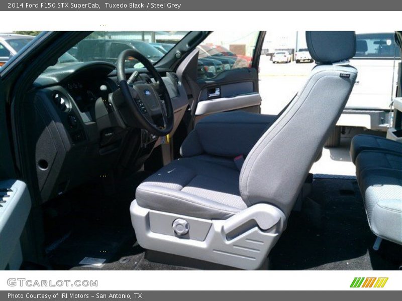 Tuxedo Black / Steel Grey 2014 Ford F150 STX SuperCab