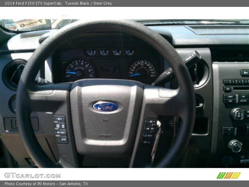 Tuxedo Black / Steel Grey 2014 Ford F150 STX SuperCab