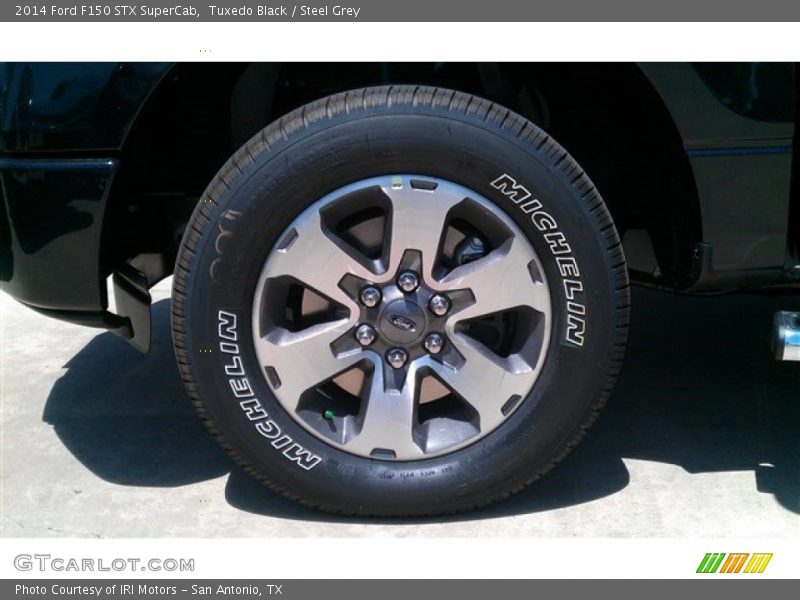 Tuxedo Black / Steel Grey 2014 Ford F150 STX SuperCab