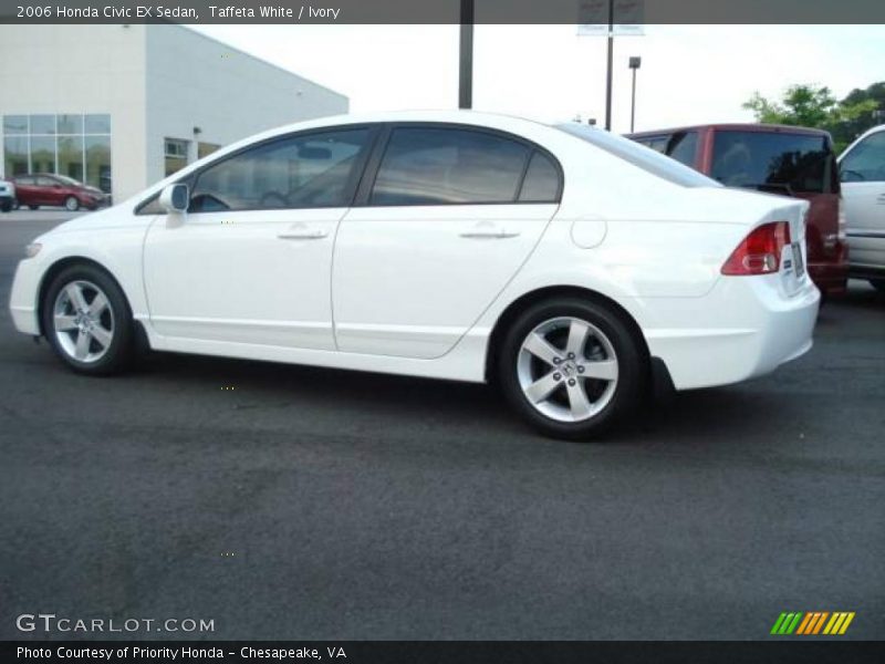Taffeta White / Ivory 2006 Honda Civic EX Sedan