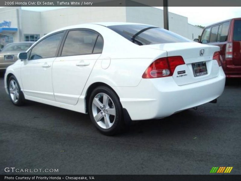 Taffeta White / Ivory 2006 Honda Civic EX Sedan