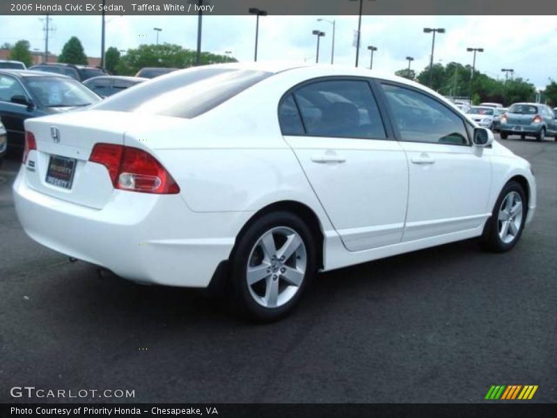Taffeta White / Ivory 2006 Honda Civic EX Sedan