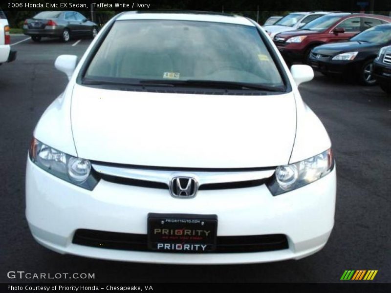 Taffeta White / Ivory 2006 Honda Civic EX Sedan