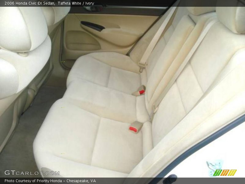 Taffeta White / Ivory 2006 Honda Civic EX Sedan