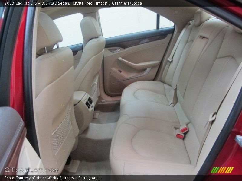 Crystal Red Tintcoat / Cashmere/Cocoa 2013 Cadillac CTS 4 3.0 AWD Sedan