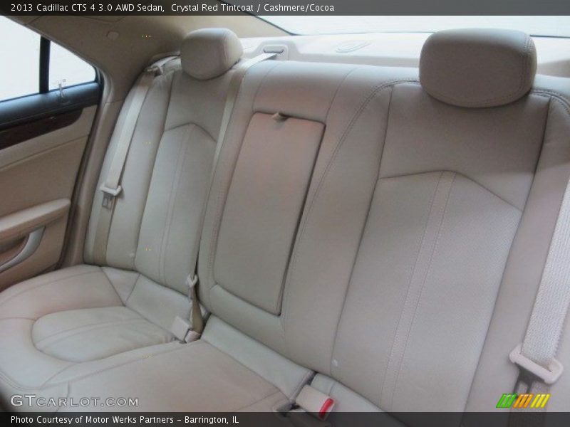 Crystal Red Tintcoat / Cashmere/Cocoa 2013 Cadillac CTS 4 3.0 AWD Sedan
