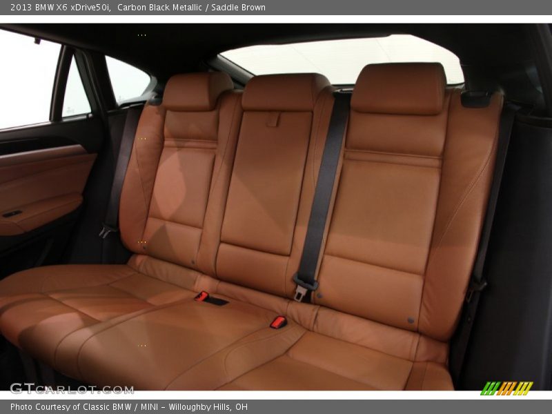 Rear Seat of 2013 X6 xDrive50i