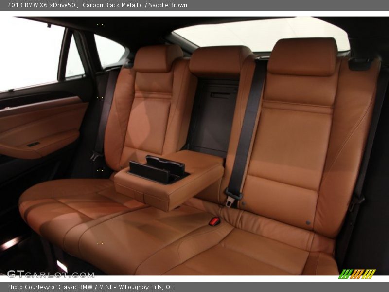 Rear Seat of 2013 X6 xDrive50i