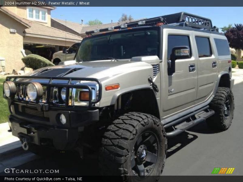 Pewter Metallic / Wheat 2004 Hummer H2 SUV