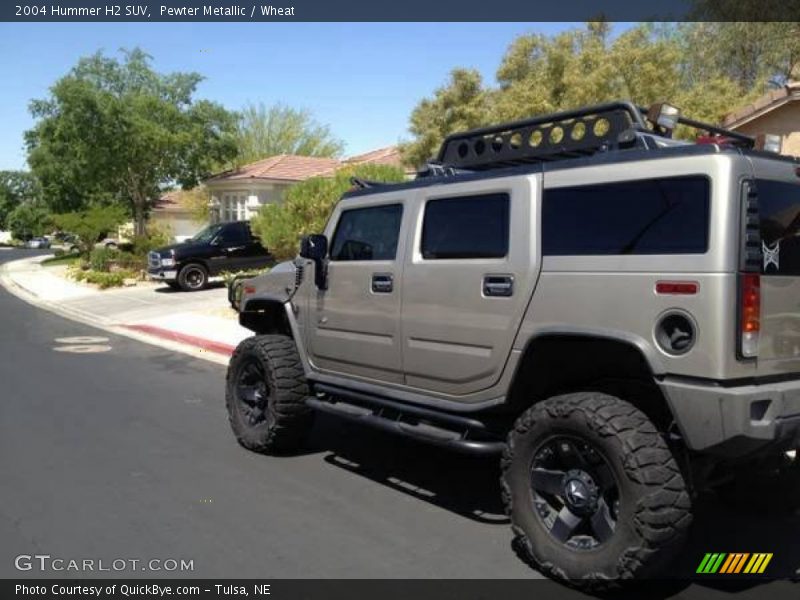 Pewter Metallic / Wheat 2004 Hummer H2 SUV