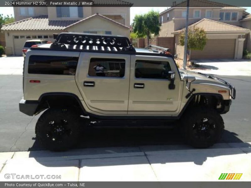 Pewter Metallic / Wheat 2004 Hummer H2 SUV