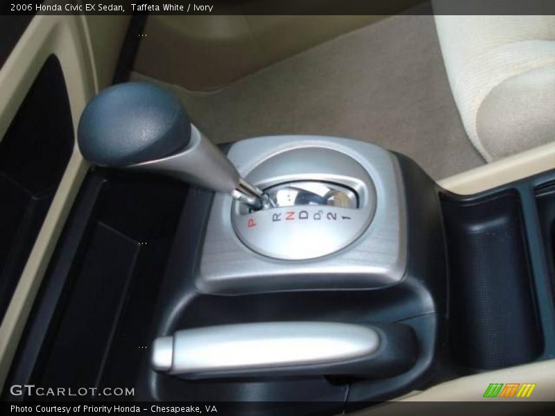 Taffeta White / Ivory 2006 Honda Civic EX Sedan